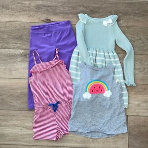 Lot of size 5T girls clothes